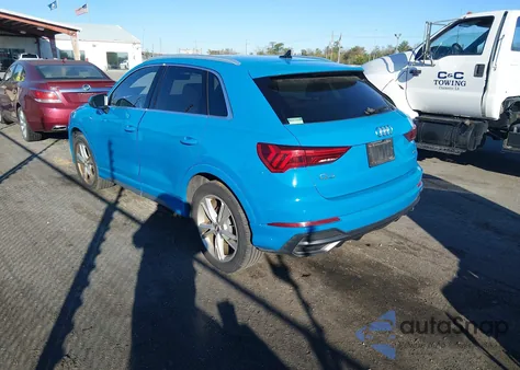 2020 Audi Q3 Premium Plus 45 Tfsi S Line Quattro Tiptronic z USA, uszkodzony, nr VIN WA1EECF30L1022244